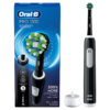 Pro 1000 Rechargeable Electric Toothbrush Twin Pack, Black and White