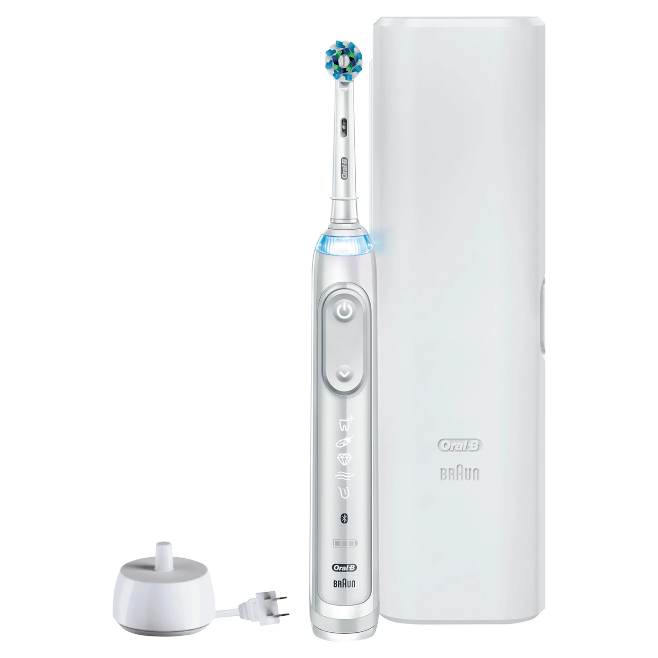 Genius X Limited Rechargeable Electric Toothbrush, White - Image 2