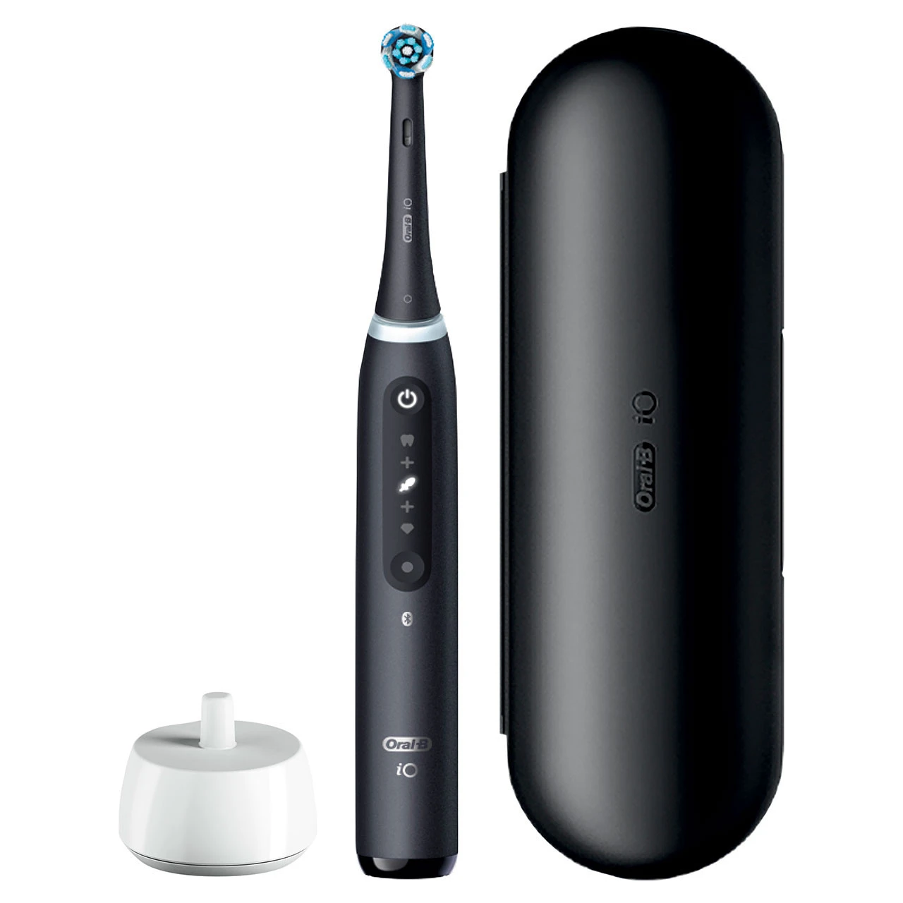 Oral-B iO Series 5 Customizable Clean Rechargeable Electric Toothbrush, Matte Black - Image 2