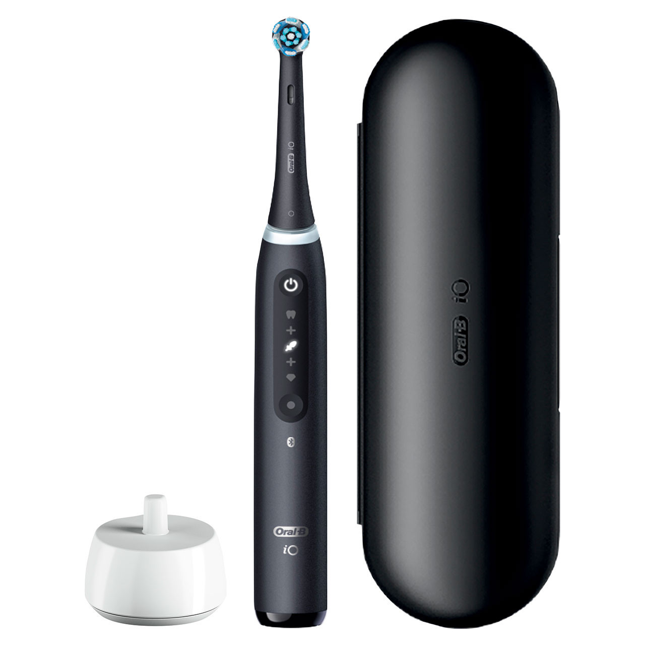 Oral-B iO Series 5 Customizable Clean Rechargeable Electric Toothbrush, Matte Black - Image 2