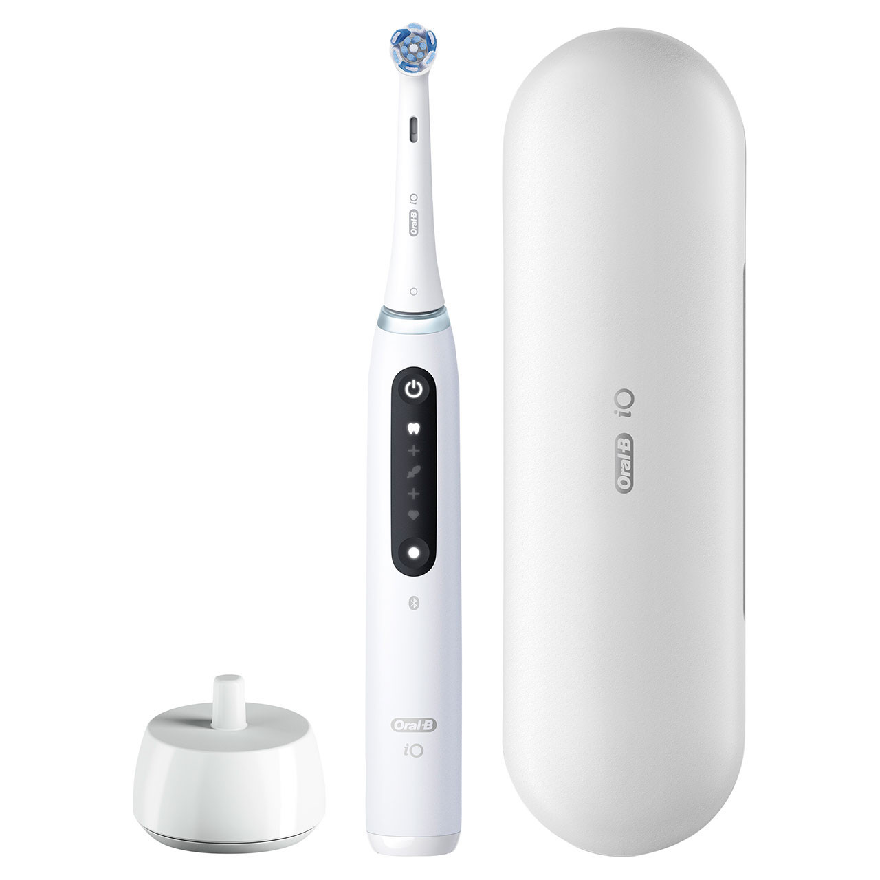 Oral-B iO Series 5 Customizable Clean Rechargeable Electric Toothbrush, Matte White - Image 2