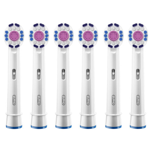 Alternative view of Oral-B 3D White Electric Toothbrush Replacement Brush Heads, 6 Count