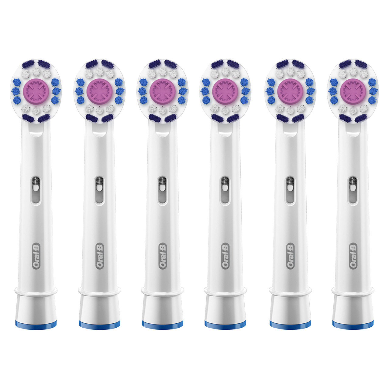 Oral-B 3D White Electric Toothbrush Replacement Brush Heads, 6 Count - Image 2