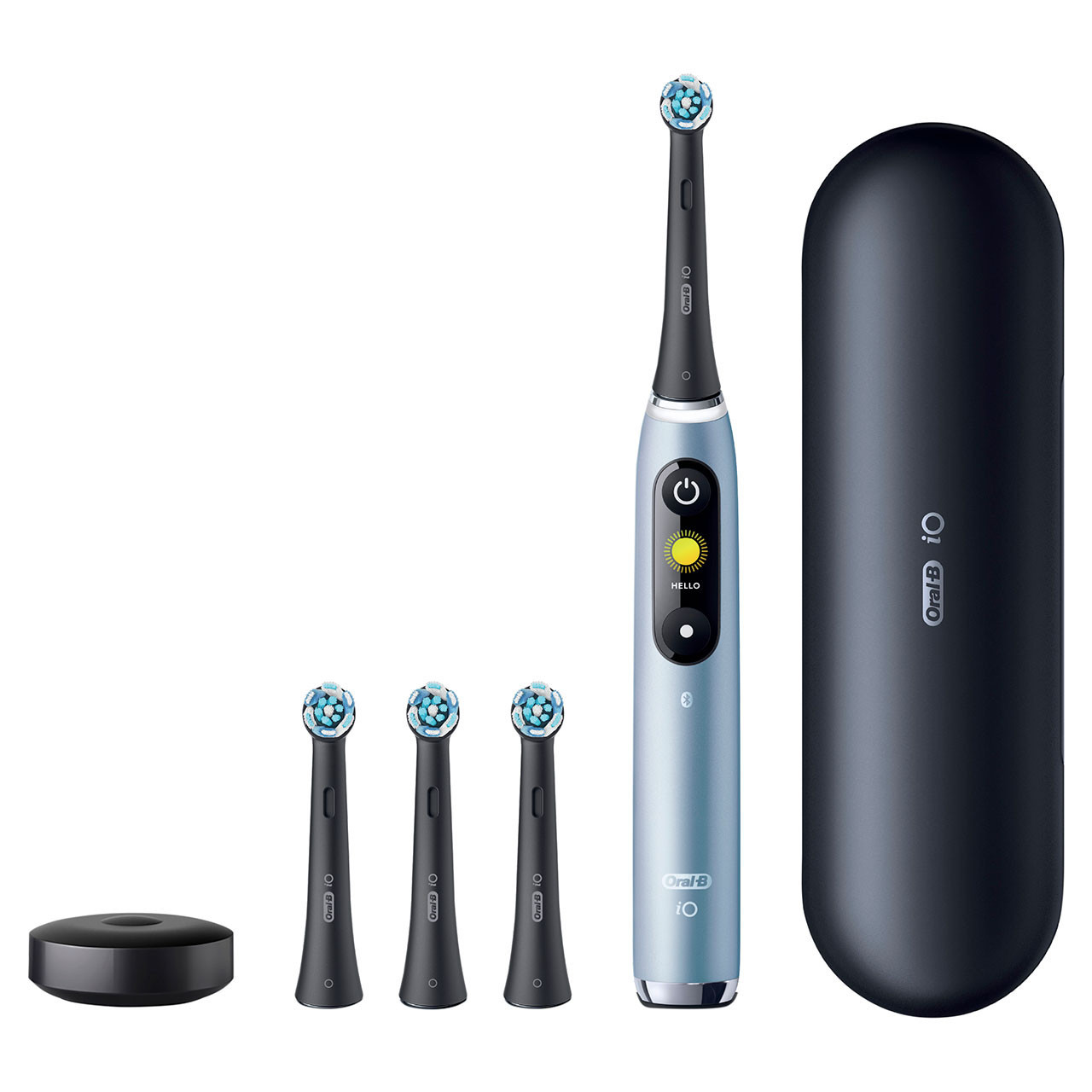 Oral-B iO9 Twin Pack, White Alabaster + Aqua Marine - Image 3
