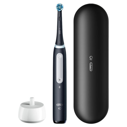 Alternative view of Oral-B iO Series 3 Clean & Protect Rechargeable Electric Toothbrush, Matte Black