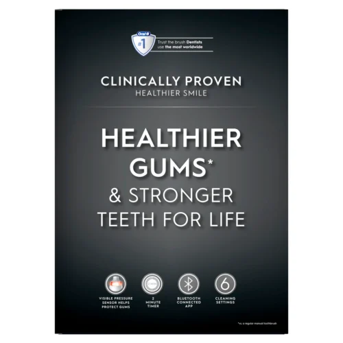 Oral-B Genius X Rechargeable Electric Toothbrush Twin Pack, Black and White - Image 3