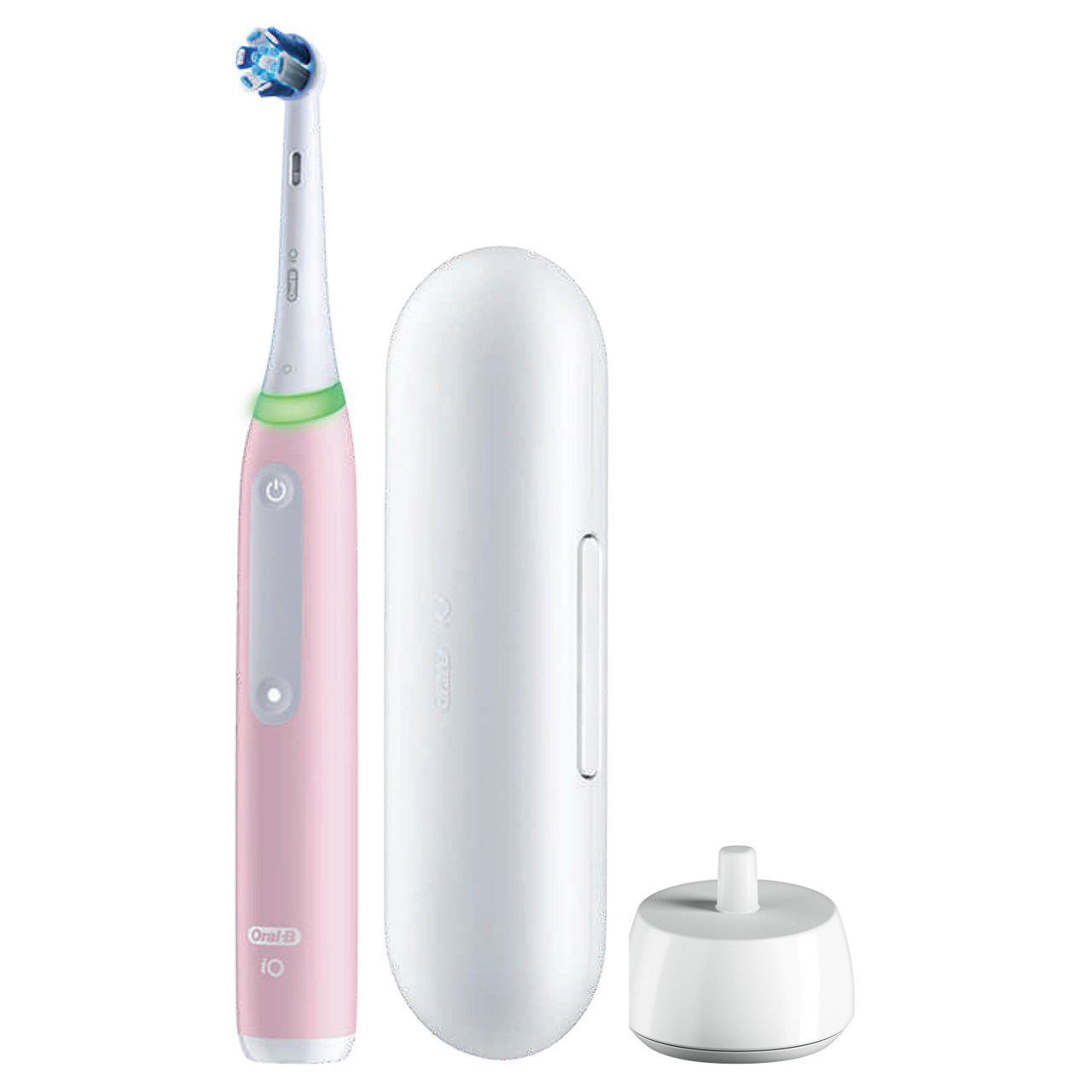 Oral-B iO Series 3 Clean & Protect Rechargeable Electric Toothbrush, Azalea Pink - Image 2