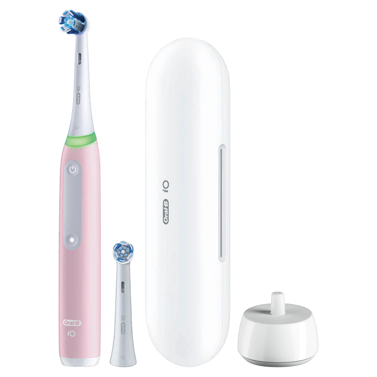 Oral-B + Crest iO Series 4 Gum Care Bundle, Pink - Image 2