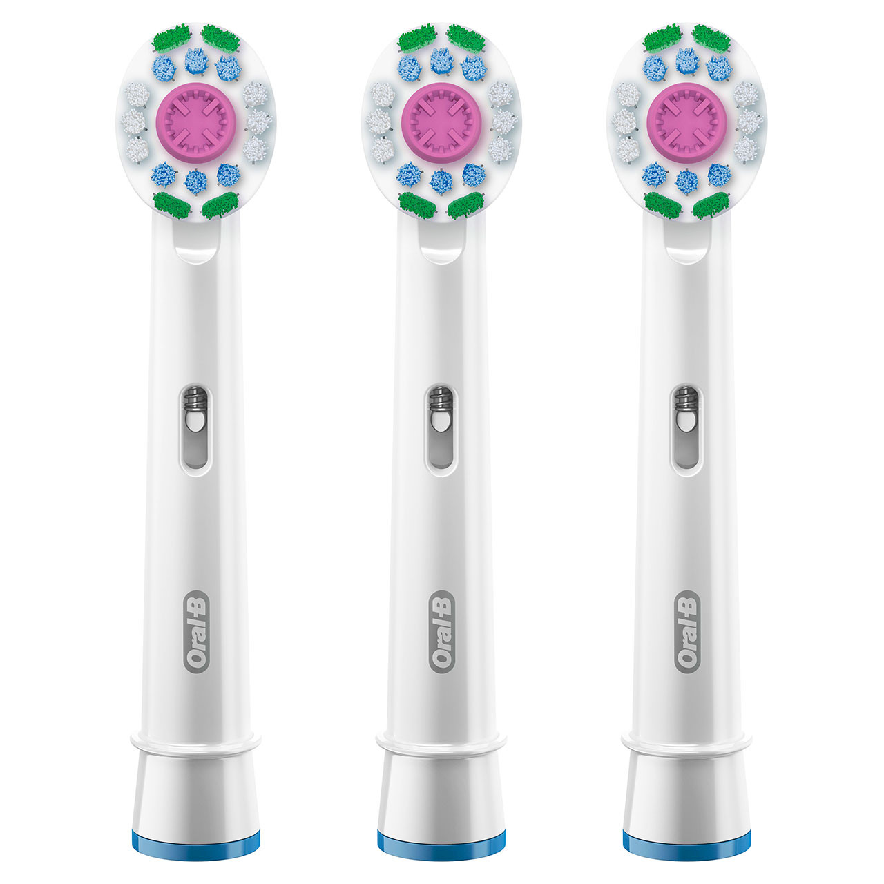 Oral-B 3D White X-Filament Replacement Brush Heads, 3 CT - Image 2
