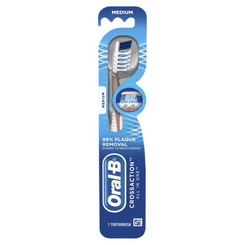 Cross Action All-In-One Manual Toothbrush