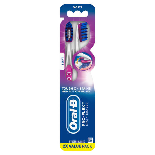 Alternative view of Oral-B 3D White Pro-Flex Stain Eraser Toothbrushes