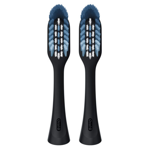 Alternative view of Clic Toothbrush Replacement Brush Heads, Black, 2 Count