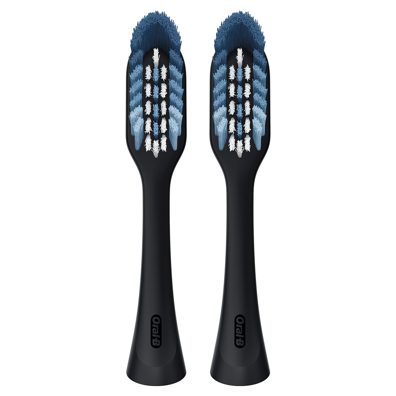 Clic Toothbrush Replacement Brush Heads, Black, 2 Count - Image 2