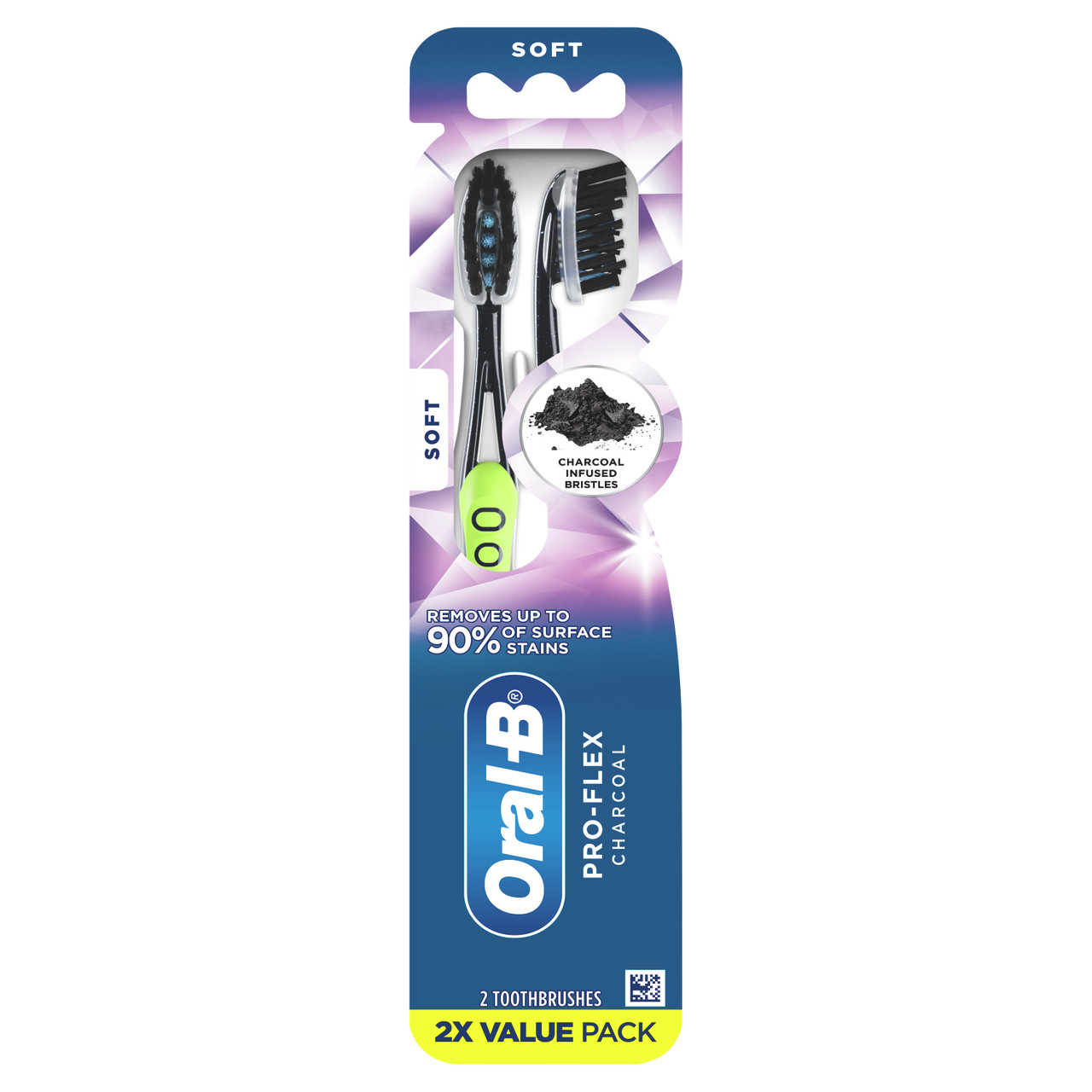 Oral-B Pro-Flex Charcoal Manual Toothbrush - Image 2