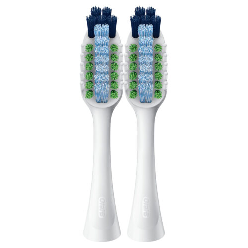Alternative view of Clic Toothbrush Whitening Replacement Brush Heads, White, 2 Count
