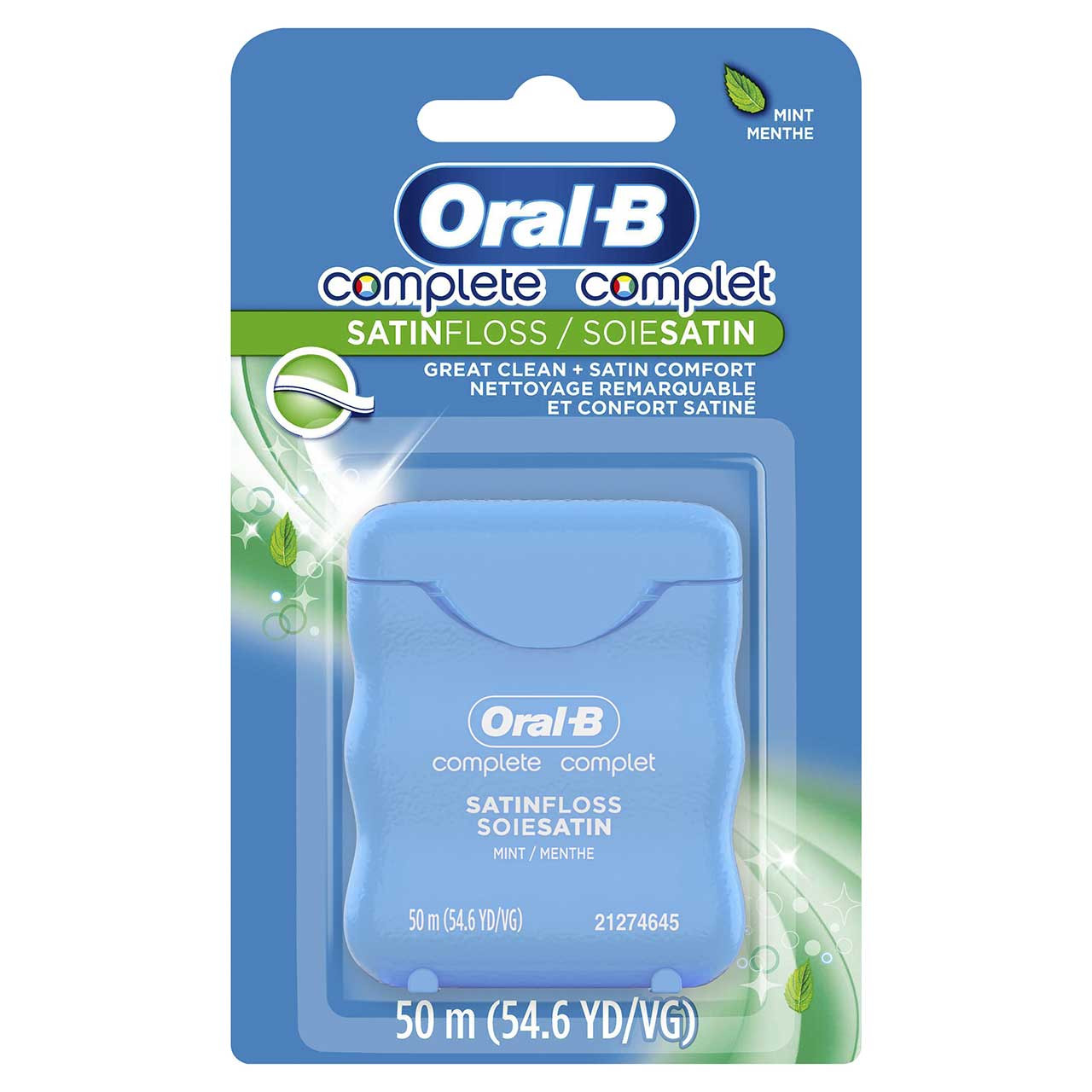Oral-B Complete Mint Satin Floss