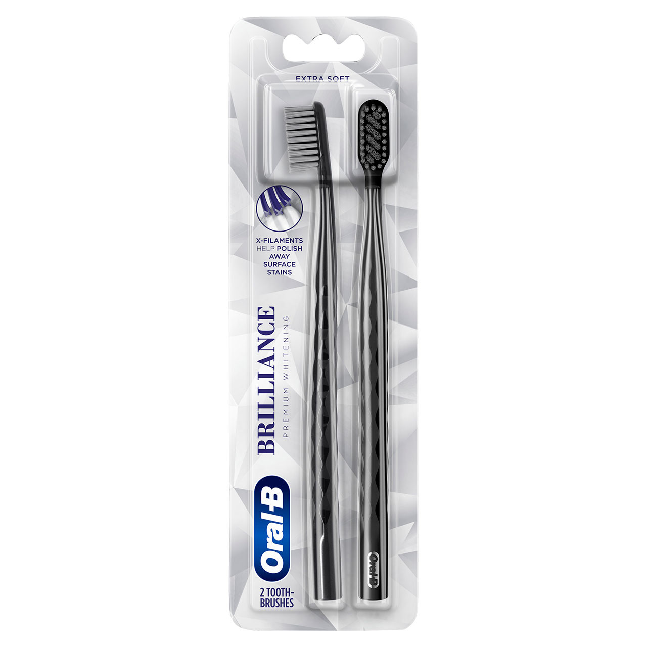 Oral-B Brilliance Premium Whitening Toothbrush, Extra Soft - Image 2