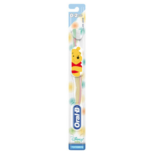 Oral-B Baby Manual Toothbrush for Kids 0-2, Featuring Baby Pooh