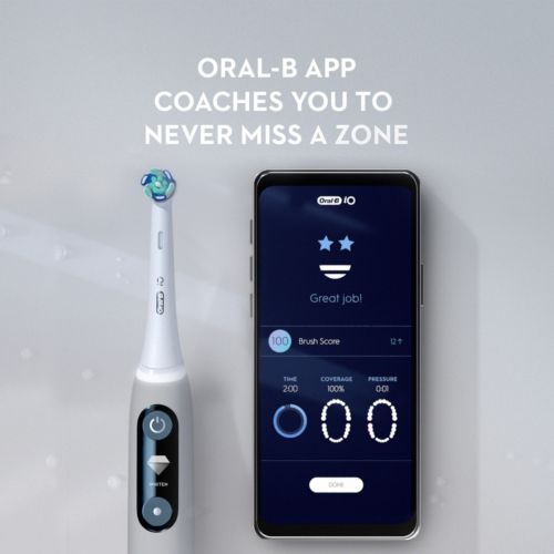 Oral-B iO Series 6 Twin Pack, Black Lava and Black Lava - Image 9