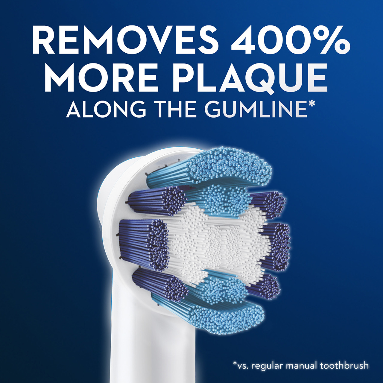 Oral-B Precision Clean X-Filament Brush Heads, 6 Count - Image 2