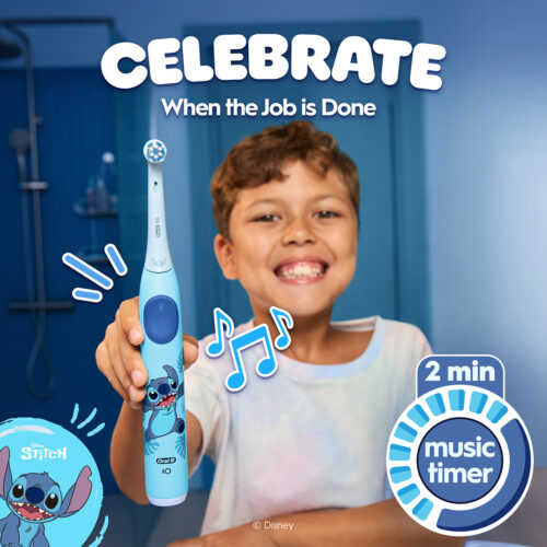 Oral-B iO Kids Electric Toothbrush Featuring Stitch - Image 7