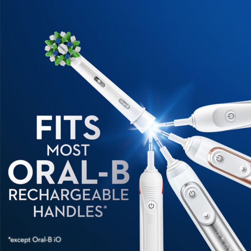 Oral-B CrossAction X-Filament Replacement Brush Heads, 3 Count - Image 6