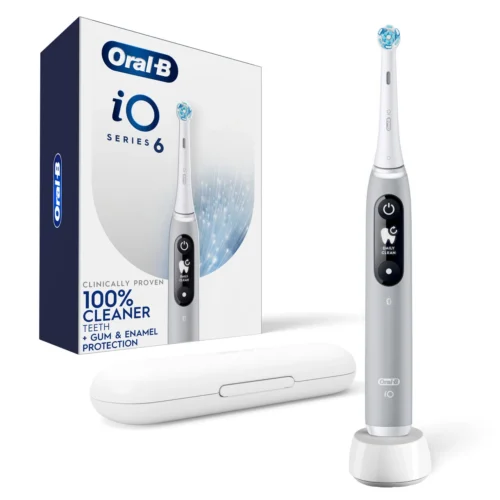Oral-B iO Series 6 Electric Toothbrush, Grey Opal