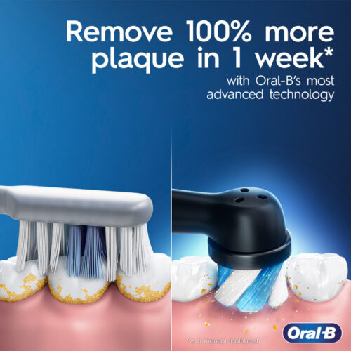 Oral-B + Crest iO Series 4 Gum Care Bundle, Black - Image 3