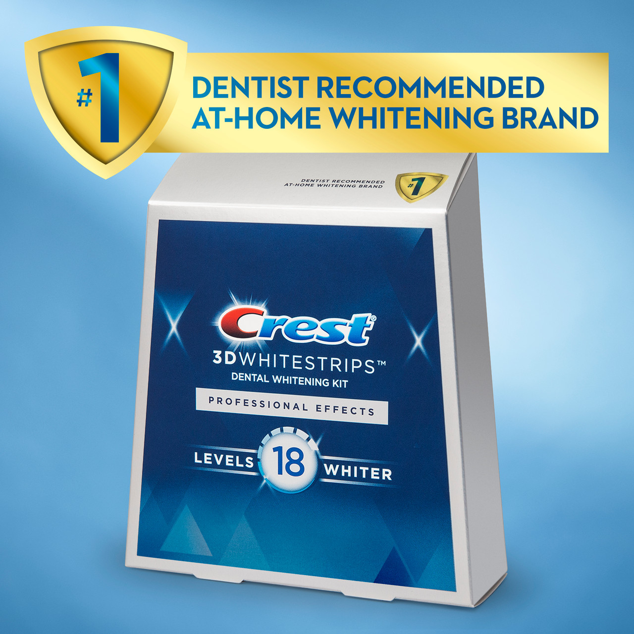 Crest 3DWhitestrips Professional Effects At-home Teeth Whitening Kit, 20 Treatments - Image 5