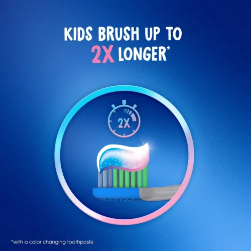 Alternative view of Crest Kids Advanced Color Changing Fluoride Toothpaste Bundle