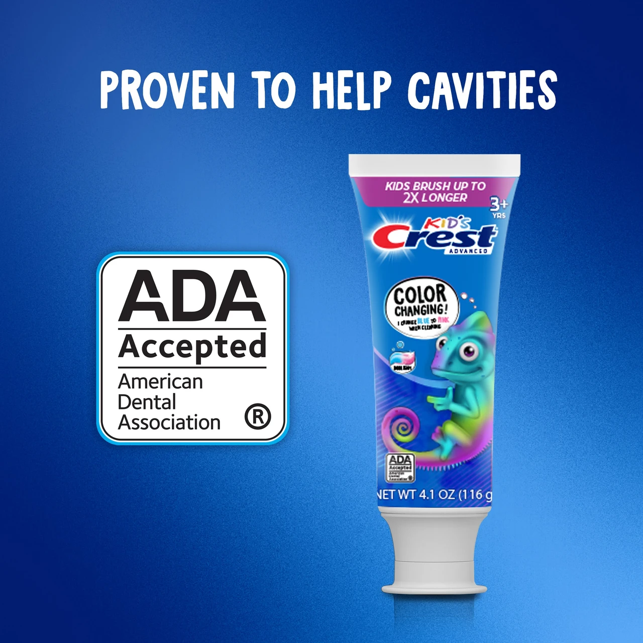 Crest Kids Advanced Color Changing Fluoride Toothpaste Bundle - Image 4