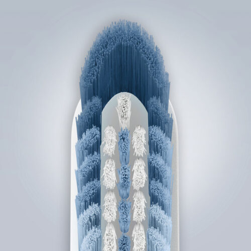 Clic Toothbrush Replacement Brush Heads, White, 2 Count - Image 7