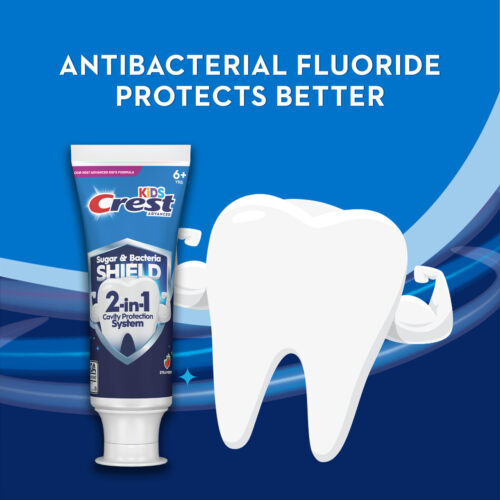Crest Kids Sugar + Bacteria Shield Toothpaste Bundle - Image 3