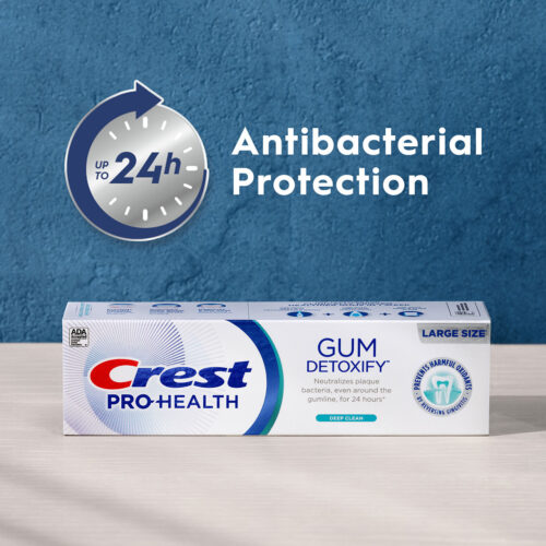 Crest Pro-Health Gum Detoxify Toothpaste, Deep Clean, 4.8 oz - Image 4