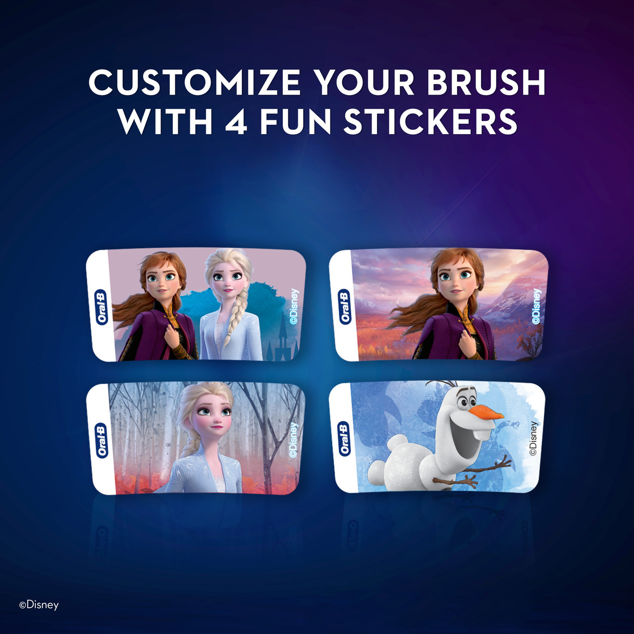 Oral-B Family Pack featuring iO2 + Disney's Frozen, Pure White - Image 7