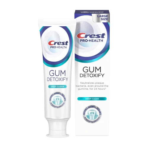 Crest Pro-Health Gum Detoxify Toothpaste, Deep Clean, 4.8 oz