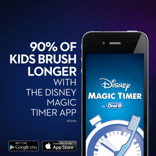 Kid's Battery Toothbrush featuring Disney Princess, for Kids 3+ - Image 4