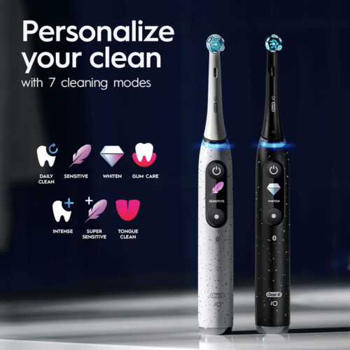 iO Series 10 Rechargeable Electric Toothbrush, Cosmic Black - Image 5
