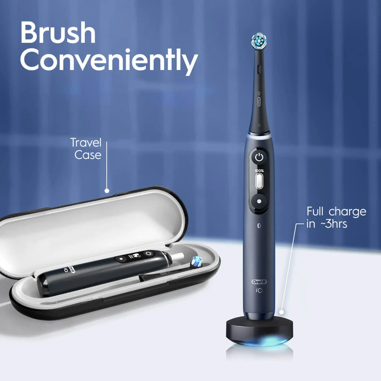 Oral-B iO Series 7 Twin Pack, Black Onyx - Image 6