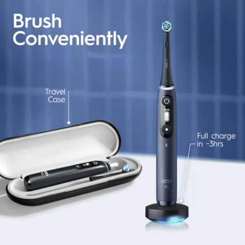 Oral-B iO Series 7 Twin Pack, White Alabaster - Image 6