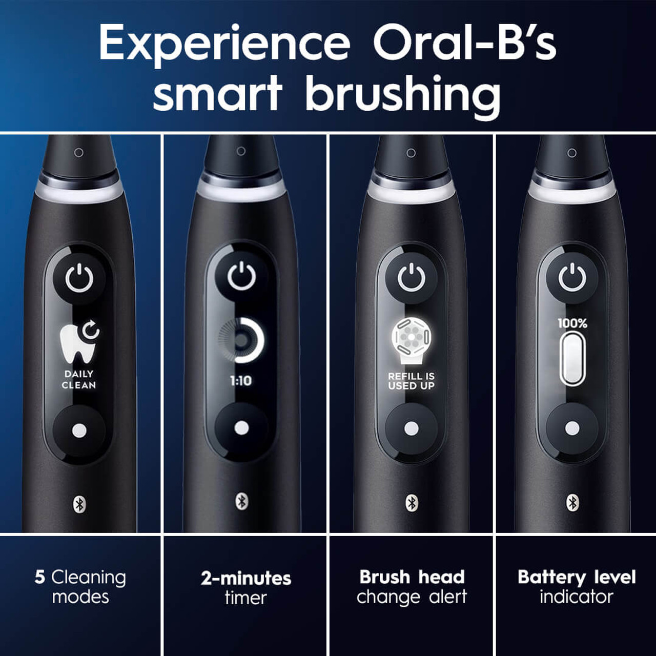 Oral-B iO Series 7 Twin Pack, Black Onyx - Image 7