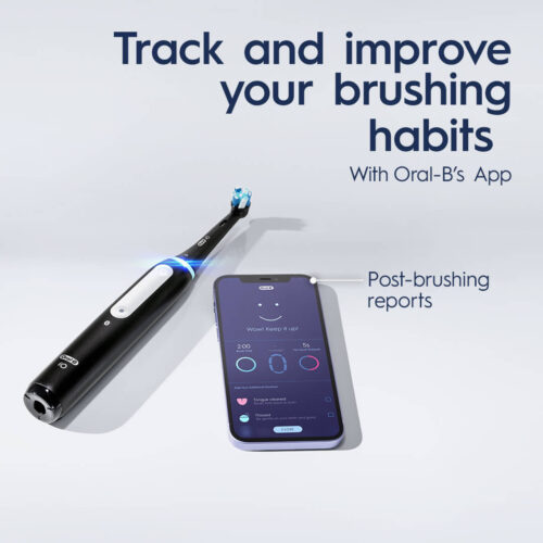Oral-B iO Series 4 Rechargeable Electric Toothbrush, Matte Black - Image 7