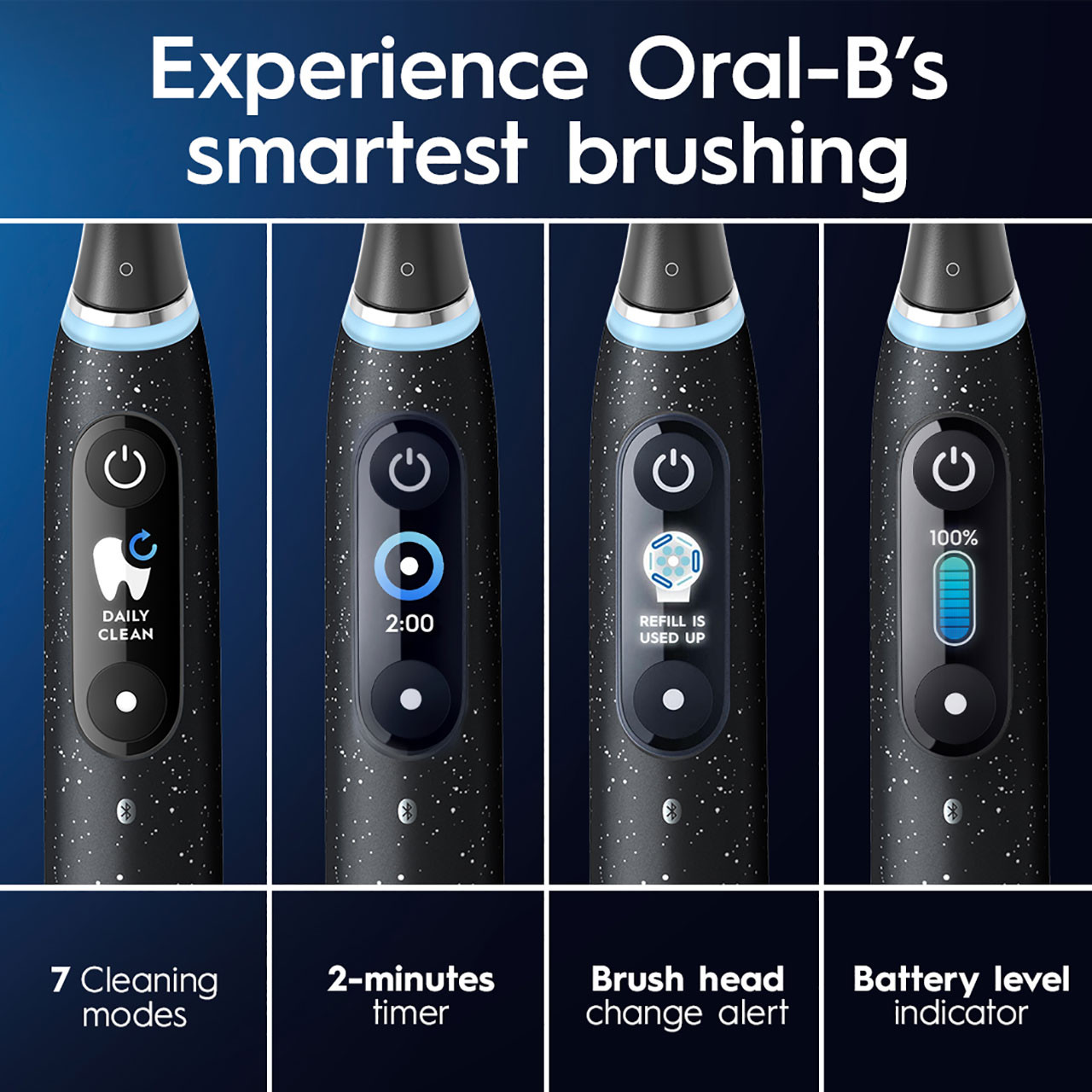 iO Series 10 Rechargeable Electric Toothbrush, Stardust White - Image 9