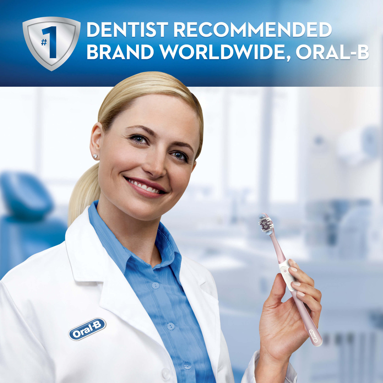 3D White Glamorous Manual Toothbrush - Image 2