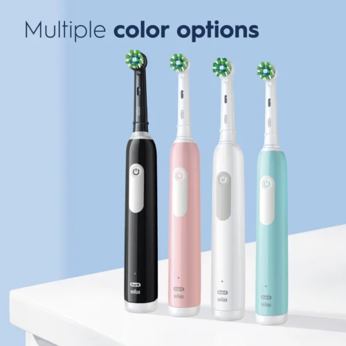 Pro 1000 Rechargeable Electric Toothbrush Twin Pack, Black and White - Image 8