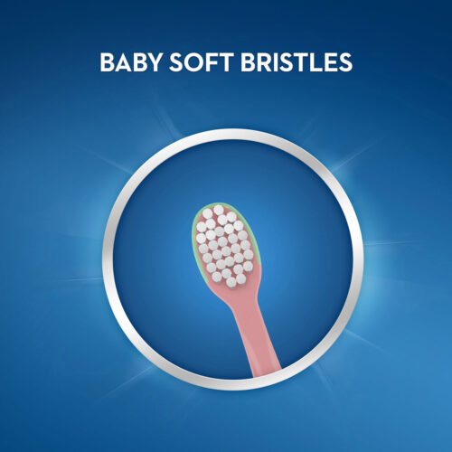 Oral-B Baby Manual Toothbrush for Kids 0-2, Featuring Baby Pooh - Image 4