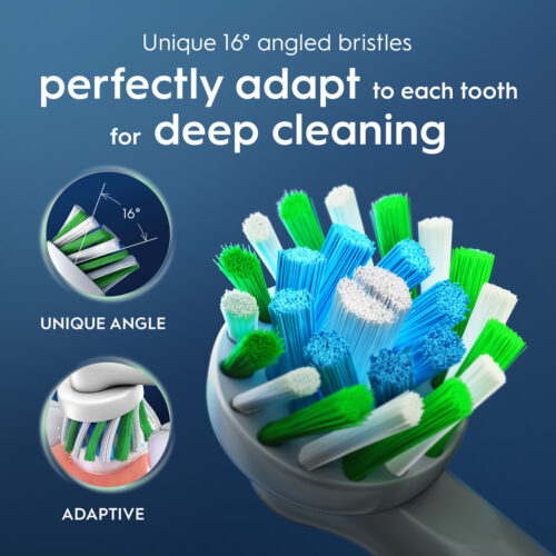 CrossAction X-Filament Replacement Brush Heads, 2-Count - Image 4