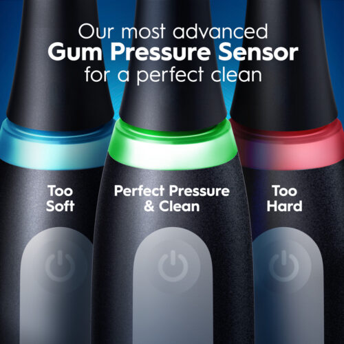 Oral-B + Crest iO Series 4 Gum Care Bundle, Pink - Image 4