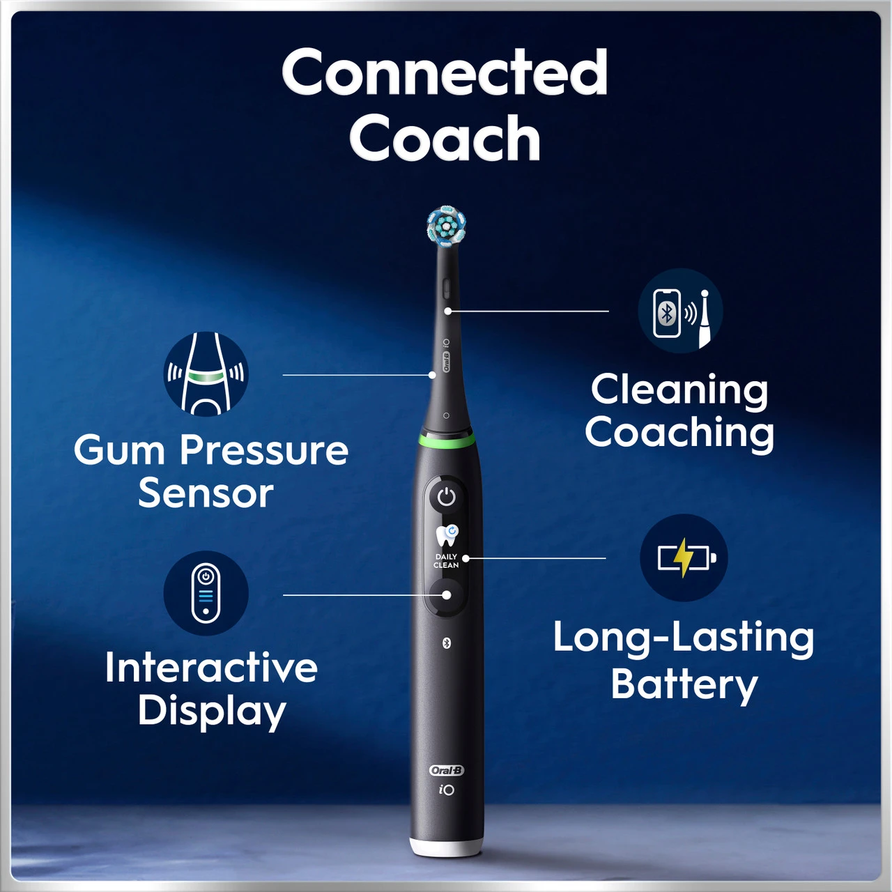 Oral-B iO Series 6 Electric Toothbrush, Grey Opal - Image 8
