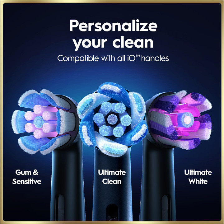 Oral-B iO Series 9 Genius Rechargeable Electric Toothbrush, Sapphire Blue - Image 9